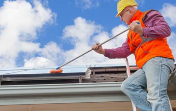 Arkley soft wash roof cleaning